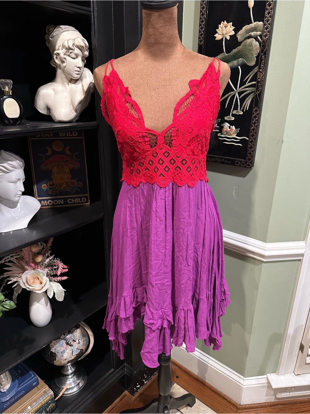 Free People Adella Slip Dress – Size Large